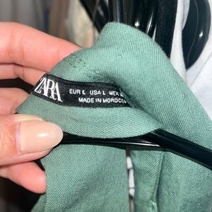 Zara halter top vest linen